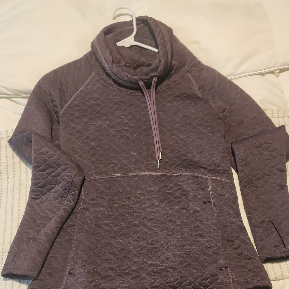 Marmot Quilted Purple Pullover